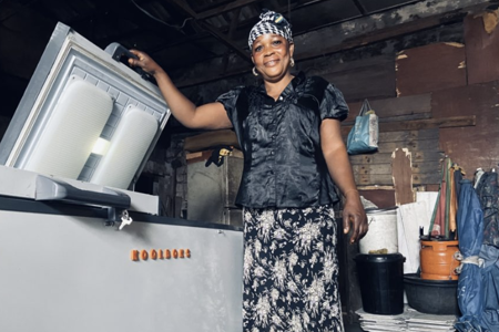 Pay as you go solar refrigeration is helping reduce food waste in the markets of Lagos, Nigeria