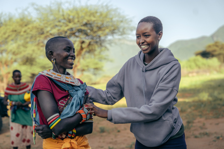 Race to Resilience in action: The unlikely link between goat milk, elephants, and women’s leadership in Africa
